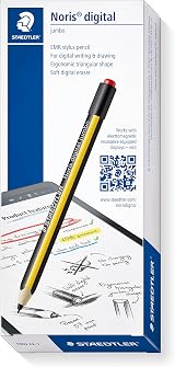 STAEDTLER 180J 22-1 Noris Digital Jumbo EMR Stylus with Soft Eraser view 2
