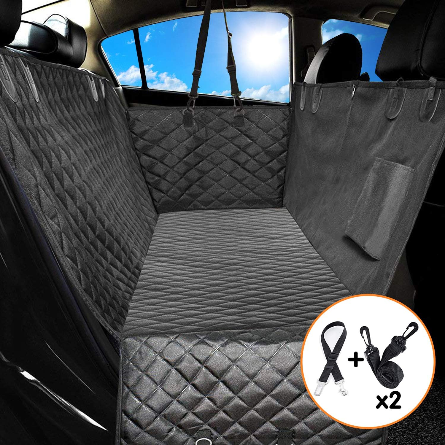 Best dog car seat cover 60 inch