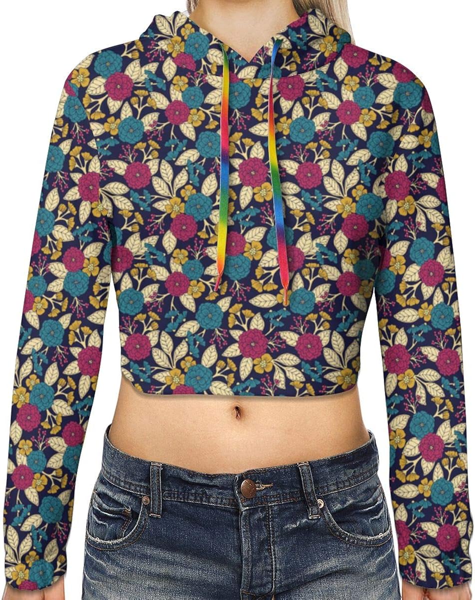 mustard yellow crop hoodie