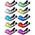 Tisancy 10 Pairs Sun Protection UV Arm Sleeves Cooling Anti Slip Compression Sleeves Sports Polyester Cycling Covers