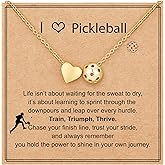 ESPVO Softball/Soccer/Volleyball/Basketball Necklace for Girls Women, Sports Accessories Jewelry Gift for Lovers 16+3 Inches