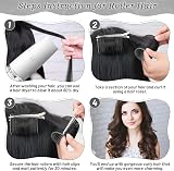 Thrilez 37 PCS Hair Roller Set 4 Sizes 63mm 48mm 36mm 25mm with Clips view 6