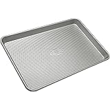 USA Pan Bakeware Jelly Roll Pan, Warp Resistant Nonstick Baking Pan, Made in the USA from Aluminized Steel