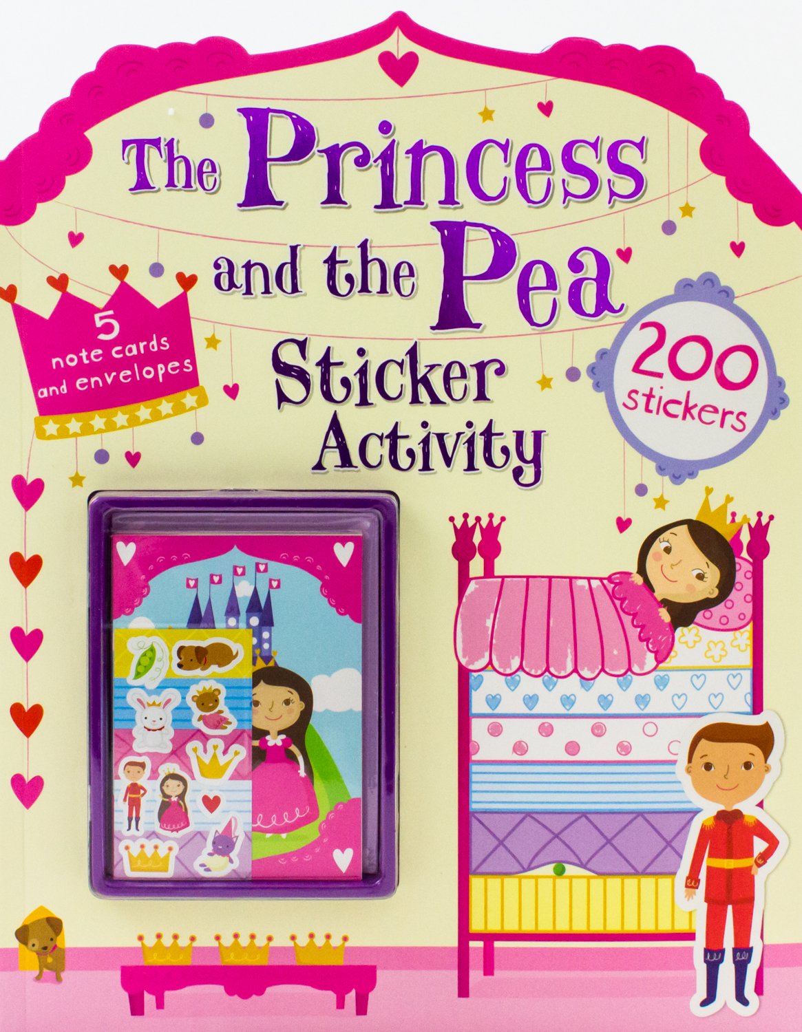The Princess The Pea Sticker Activity Fairytale Sticker Parragon Books 9781472372079 Amazon Com Books