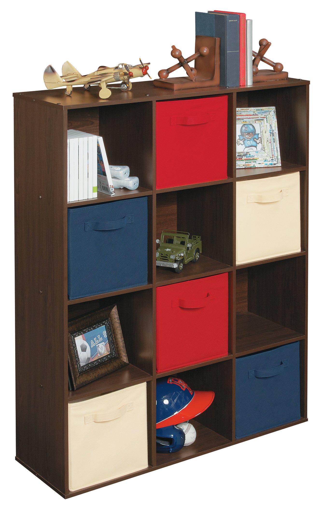 ClosetMaid 1292 Cubeicals Organizer, 12Cube, Espresso Buy Online in