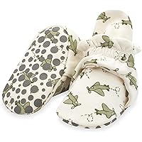 GoumiKids Stay-On Baby Mitts – Viscose Bamboo & Organic Cotton, Preemie Size, Storm Gray
