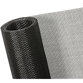 TOOLTRIZ Windows Screen and Screen Door Replacement, 48"x118" Durable Fiberglass Screen Mesh - Screen &amp; Sliding Screen Door Repair for Patio &amp; Window