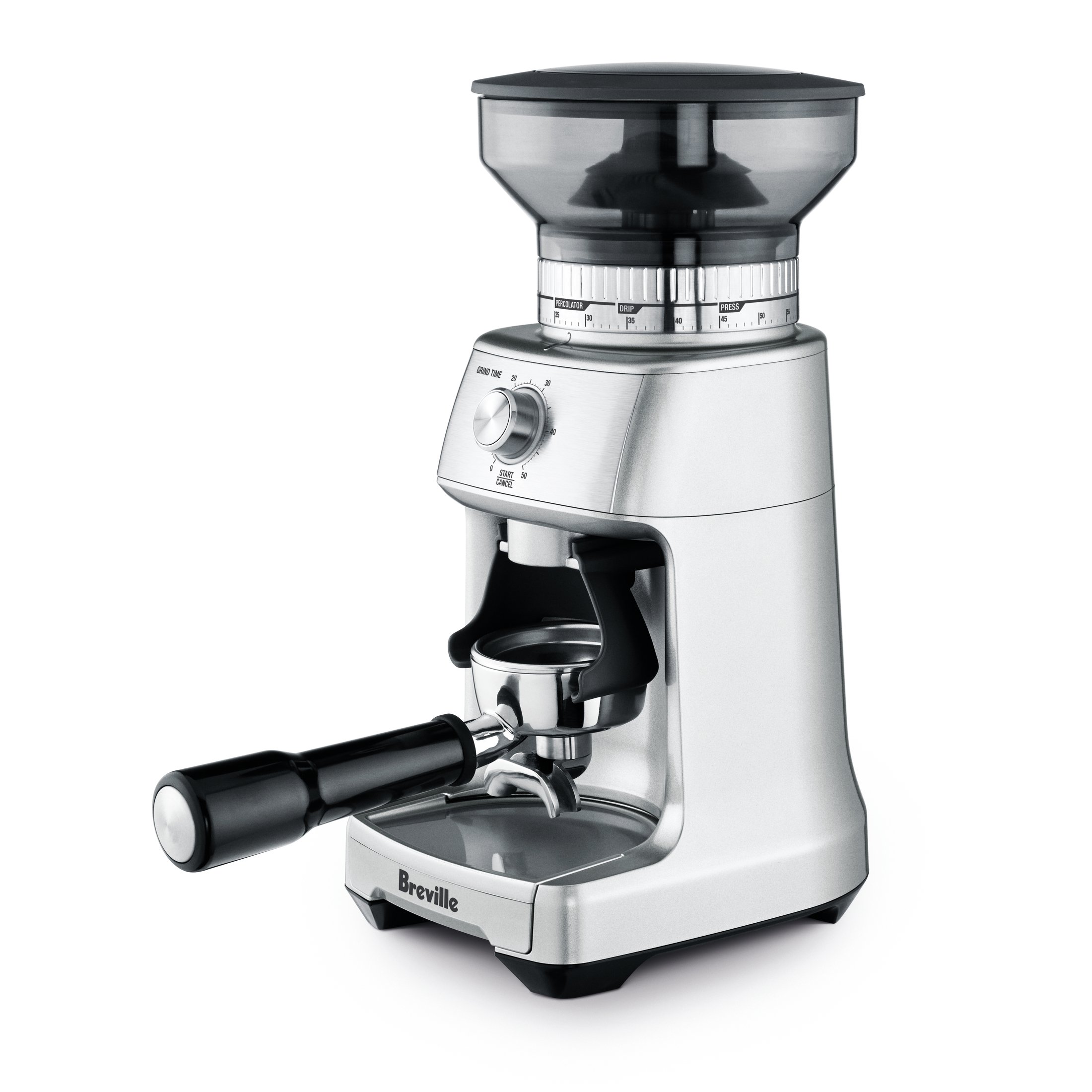 Breville BCG600SIL The Dose Control Pro コーヒーグラインダー、シルバー商品画像