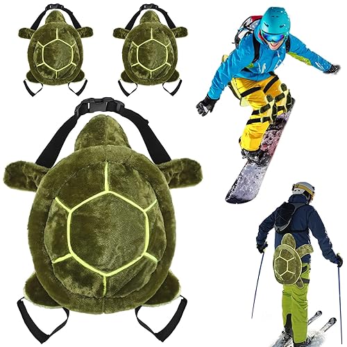 3pcs Turtle Butt Pads for Snowboarding Ski Protective Gear Set