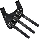 Mythrojan Medieval Sword Frog Adventurer with Leather Holder for Universal Rapier, Broadsword, Cutlass