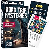 WELL BALANCED Road Trip Mysteries - Car Game for Adults & Teens, Road Trip Travel Essentials