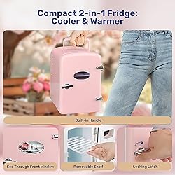 YSSOA 4L Mini Fridge with Observation