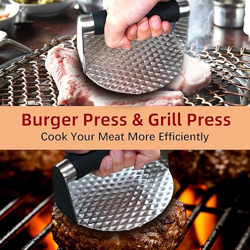 Blackstone Burger Press Stainless Steel Press Grill Griddle Tool - Main Image