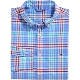 Vineyard Vines Men's Hurricane Plaid Featherweight Performance Shirt