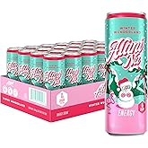 Alani Nu Winter Wonderland, Sugar Free, Low Calorie Energy Drinks, 200mg Caffeine, Biotin, B Vitamins, Zero Sugar, 10 Calories, 12 Fl Oz Cans, 24 Pack