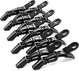 FRAMAR Black Crocodile Clips Hair – Sectioning Hair Clips Pack 4
