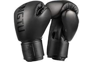ZHENGTU Boxing Gloves Kickboxing Muay Thai MMA Pro Grade Sparring Training Fight Gloves for Men & Women