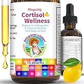 Misyvoing Cortisol Supplement Drops, 18-in-1 Cortisol Detox w. Magnesium Glycinate&Ashwagandha, L-Theanine, Phosphatidylserine, Hormone Balanced for Women, Mood Focus, Promote Seep