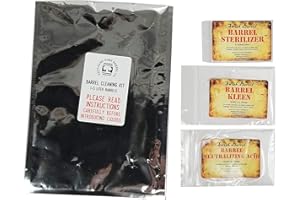 THOUSAND OAKS BARREL Oak Aging Barrel Restoration and Maintenance Kit For 1-5 Liter Mini Wooden Whiskey Barrels | For Whiskey Barrel Kits, Bourbon Barrel Kits and All Other Small Aging Barrel Products