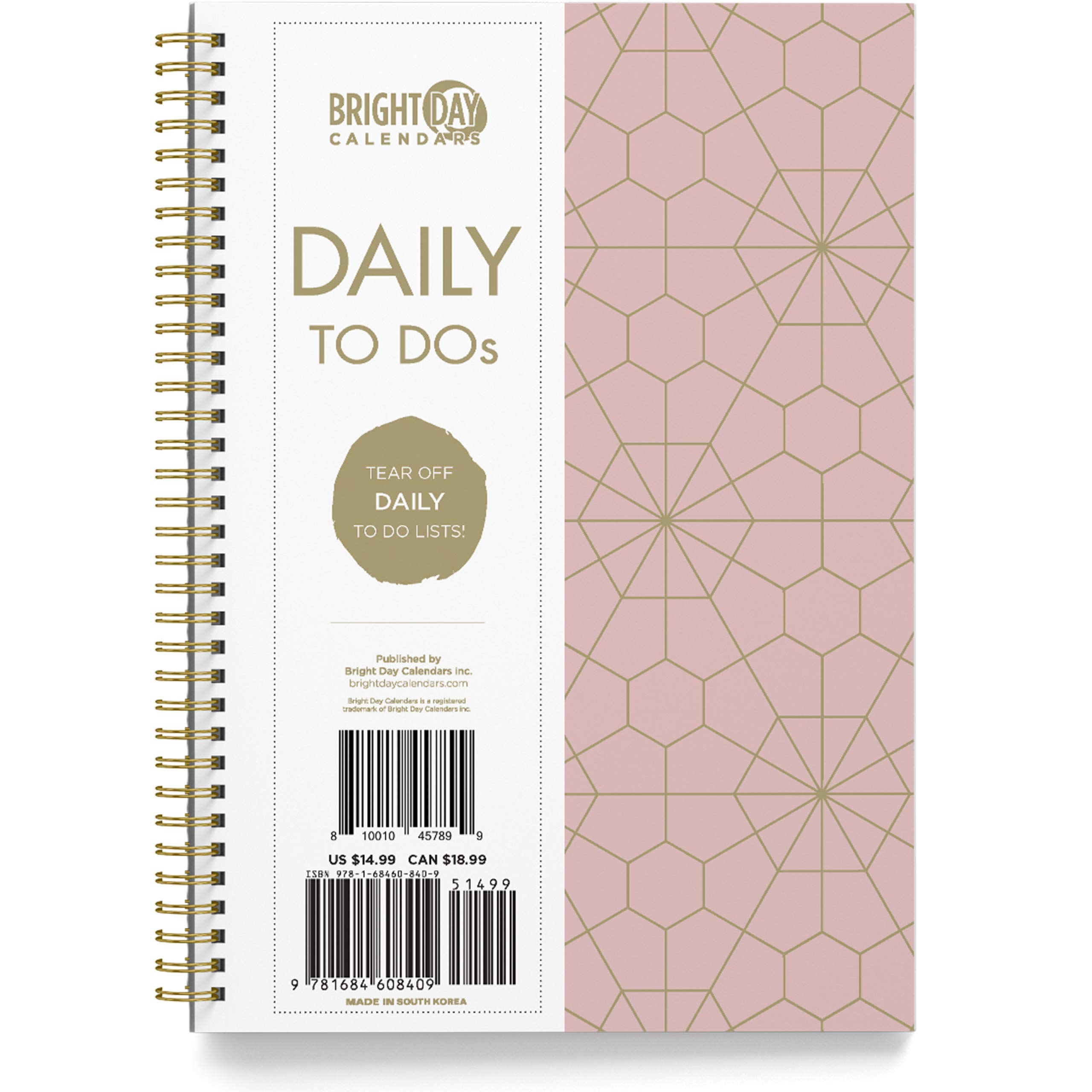 Mua Undated To Do List by Bright Day Daily Task Checklist daily planner ...