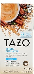 TAZO Skinny Chai Tea Latte Concentrate, 32 FZ
