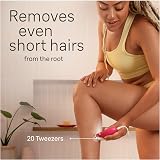 Braun Silk-épil 3 Corded Epilator Hair Removal with Shaver Head Pink 3-031 view 4