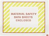 Aviditi PL423 Poly Envelope, Legend"MATERIAL SAFETY