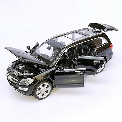 Techhark 1:32 Scale Die-Cast Metal Mercedes Benz Vehicle with All Op-Enable Doors, Front and Rear Light & Music Great Gift for Kids Above 3 Years