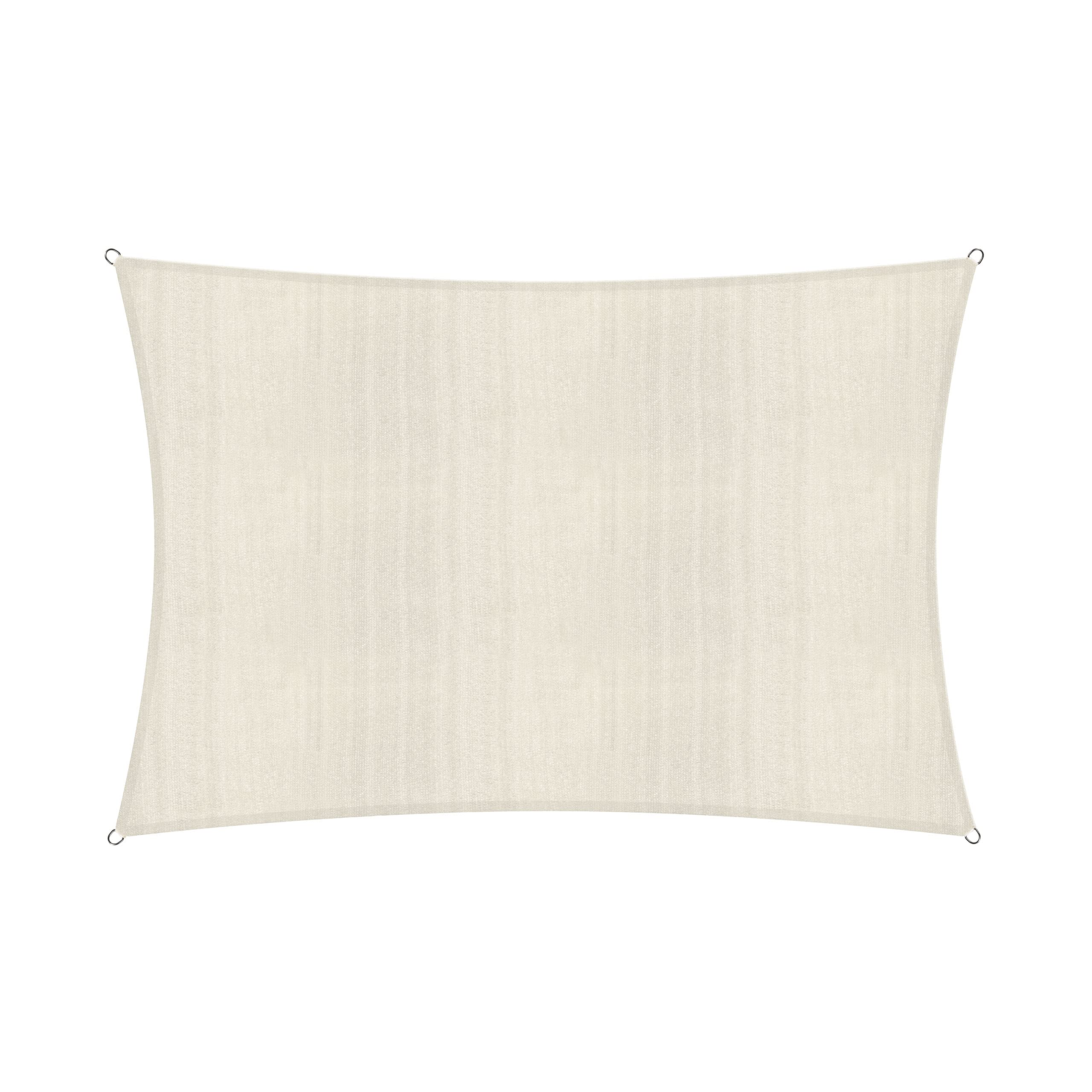 Lumaland sunshade with attachment ropes, 100 % HDPE stabiliser for UV protection