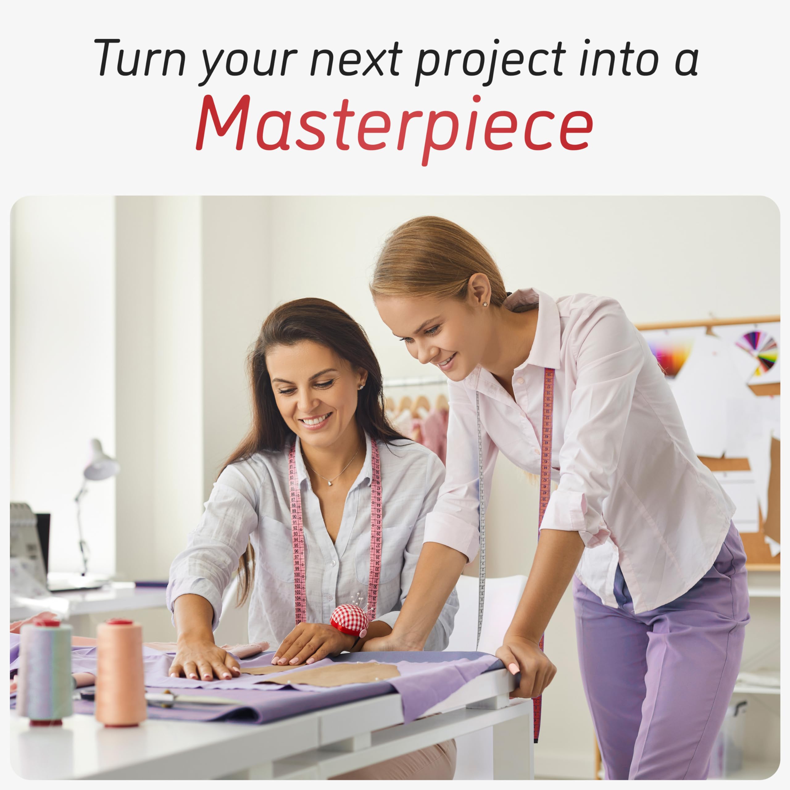 Lange & König Heat Erasable Fabric Marking Pens for Sewing - 4 Pens + 8 Refills - Sewing Supplies Quilting Supplies Sewing Accessories Embroidery Supplies Pen Tailors Chalk Fabric Chalk Alternative