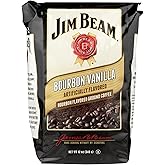 Jim Beam Bourbon Vanilla Bourbon Flavored Ground Coffee - 12 Ounce Bag