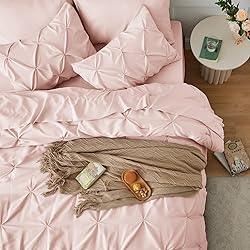 CozyLux Pink Full Size Comforter Sets for Girls 7