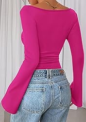 PRETTYGARDEN Women's Long Sleeve Shirts 2025 Fall