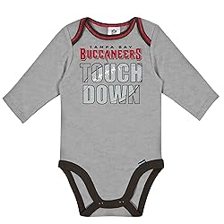 Gerber Unisex Baby NFL Team 2 Pack Long Sleeve