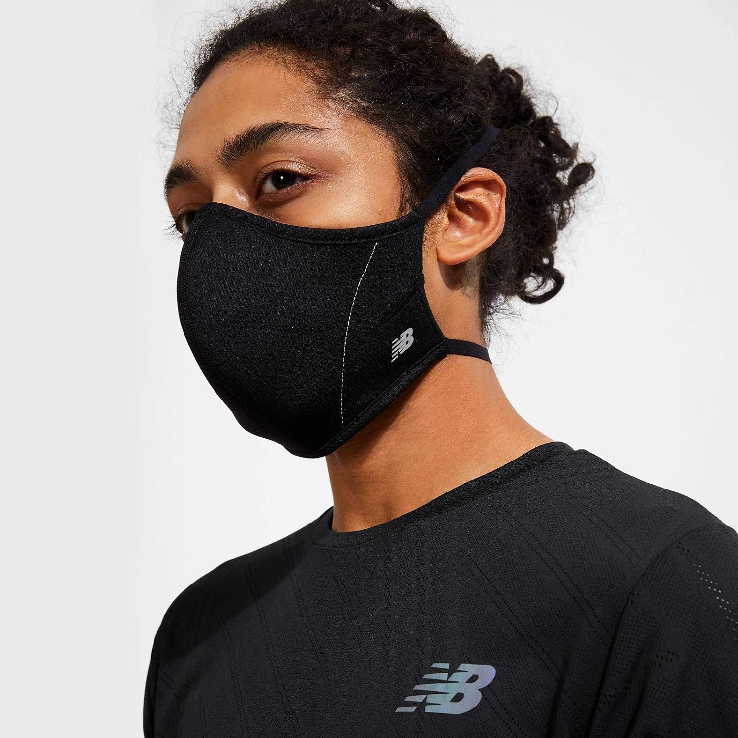 Amazon Co Jp ニューバランス スポーツマスク Active Performance Facemask ポシェット付 Lao 服 ファッション小物