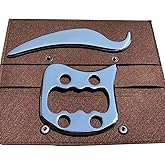 NCCYOOT Gua sha Tool gua sha Stainless Steel iastm Tool Gussha Massage Tool Muscle Scraping Tool for Soft Tissue Therapy and Reduce Arms,Back, Legs, Neck Muscle Pain(DN)………