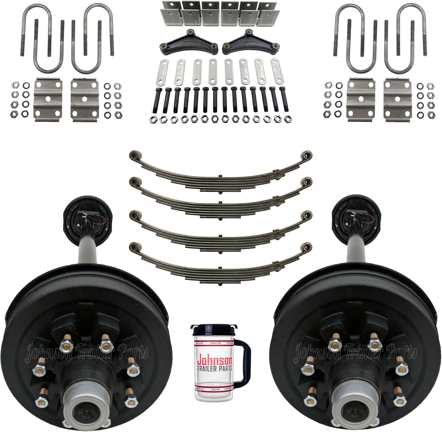 Rockwell American Tandem 7,000 lb Electric Brake Trailer