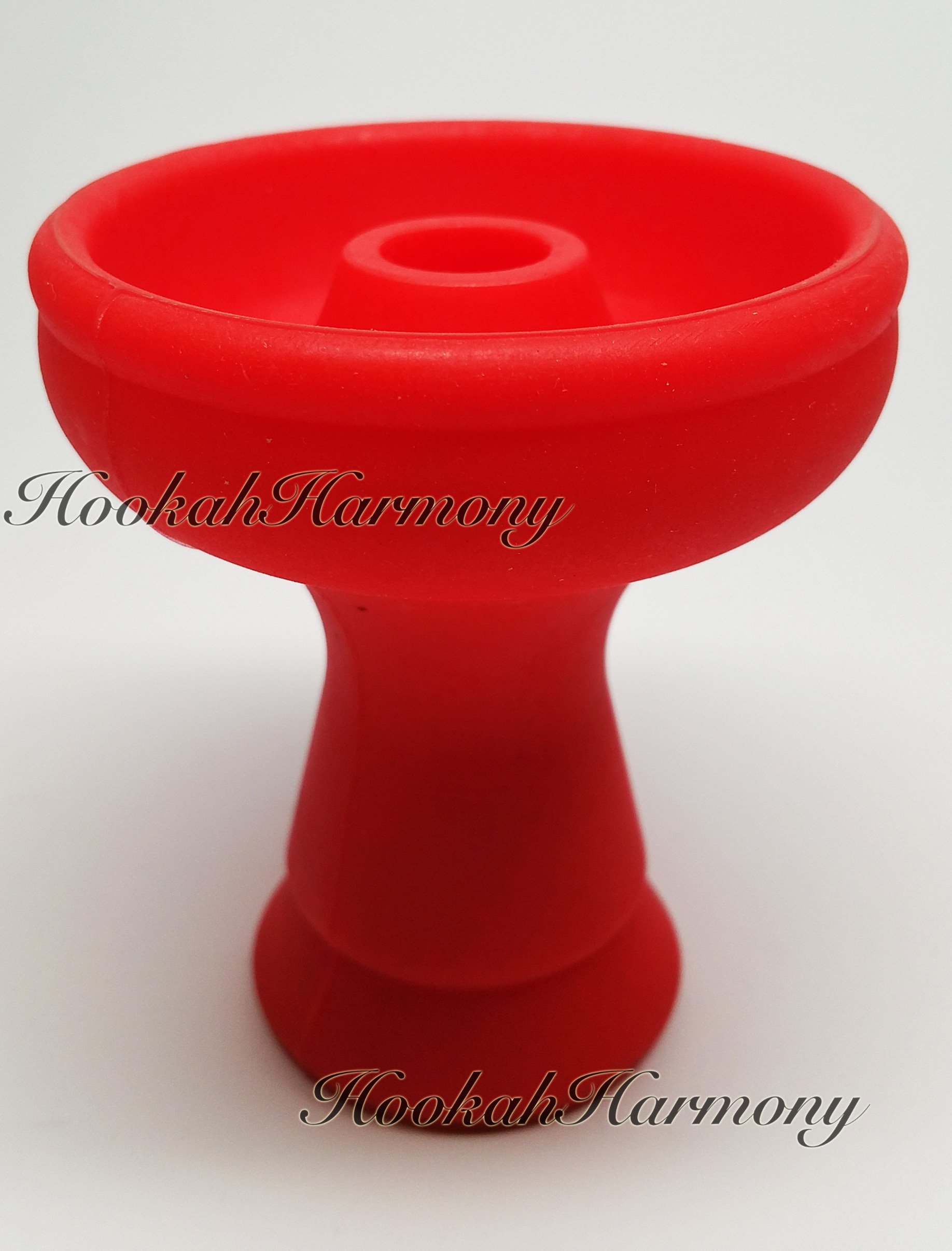 RED Silicone Shisha Land Hookah Phunnel Bowl New Lotus Head Makers of