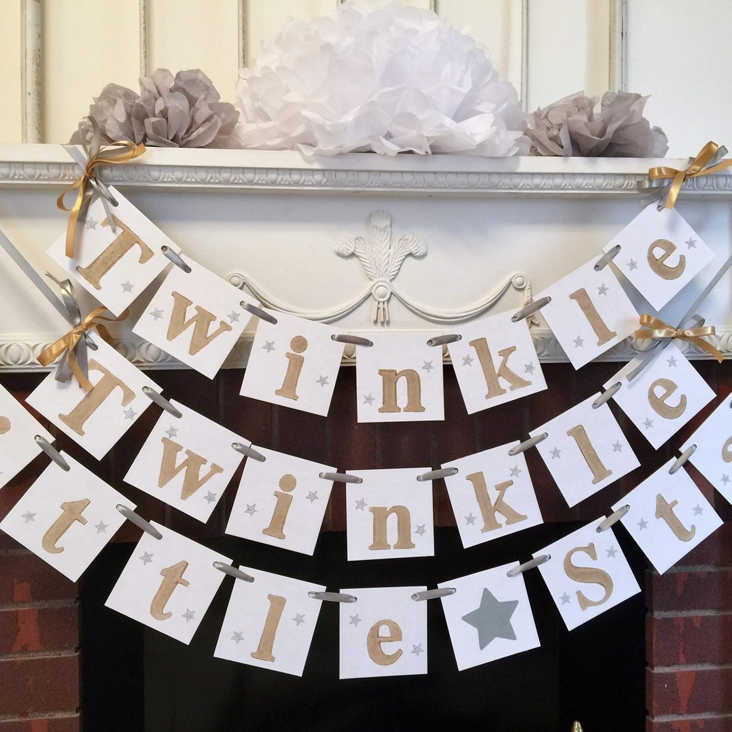 Amazon Com Twinkle Twinkle Little Star Baby Shower Decoration
