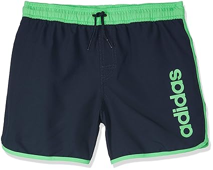 adidas Jungen Yb Split Sh Sl-Carbon/Sholim Badehosen