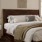 AFI, Casanova King Solid Wood Panel Headboard, Walnut