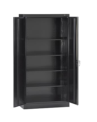 Tennsco 7224 24 Gauge Steel Standard Welded Storage Cabinet 4