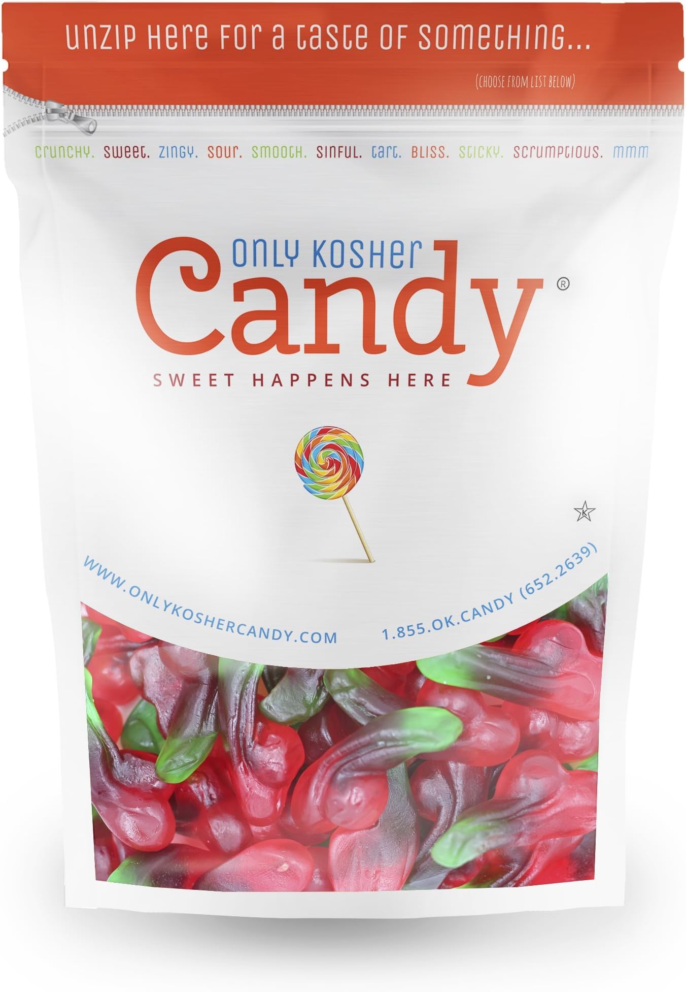 Bulk Gummy Twin Cherries (2 Lbs)