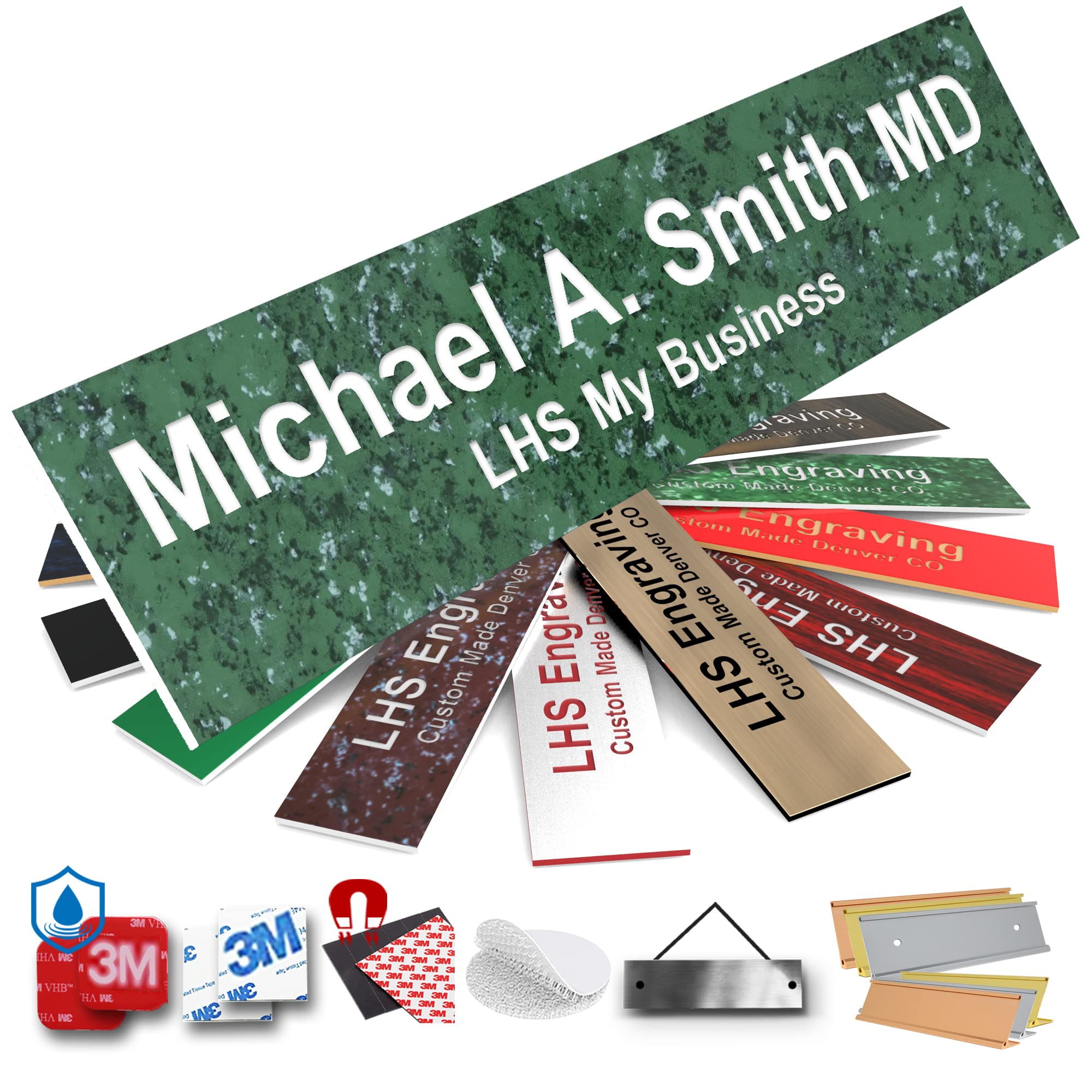 LHS - Engraved Name Plates for Door Sign