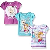 FREEZE Little Girls' Disney Minnie Mouse Toddler Girl Assorted Tee 3-Pack