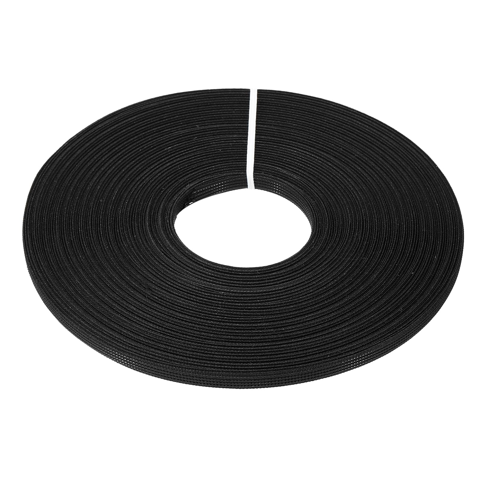 PATIKIL 6mm x 25 Yards Boning for Sewing, Polyester Low-Density Boning for Handmade Dolls Hats Handbags Wedding Dresses, Black