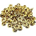 C.S. Osborne Brass Grommets & Washers #G1-1 Size 1 (9/32 Hole) 144 Sets