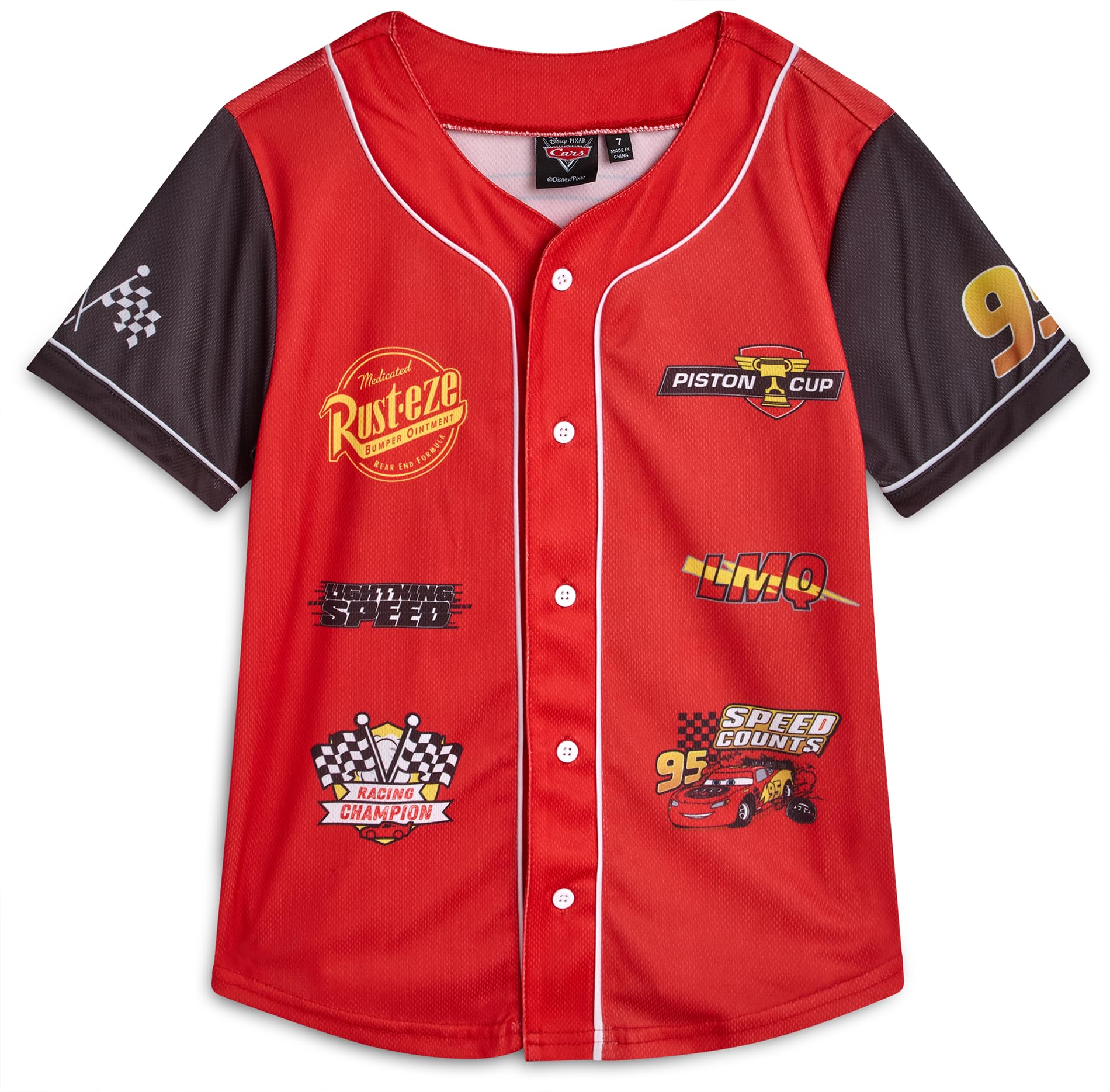 Disney Boys Sports Jersey - Mickey Mouse Cars