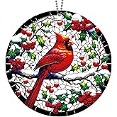 Cardinal Christmas Ornaments, Red Cardinals for Christmas Tree, Beautiful Classy Nature Birds Cardinals Decor, Cardinal Gifts for Women