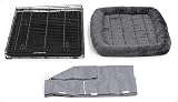 MidWest New World 91 cm Double Door Dog Crate Bundle with Bed and Cover view 5